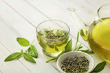 Meßmer Té verde limón I 25 bolsitas de té I Vegano I Sin gluten I Sin lactosa (paquete de 4)