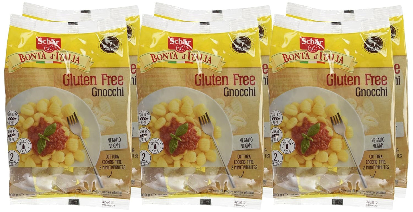 Ñoquis sin gluten, 300 g, paquete de 6