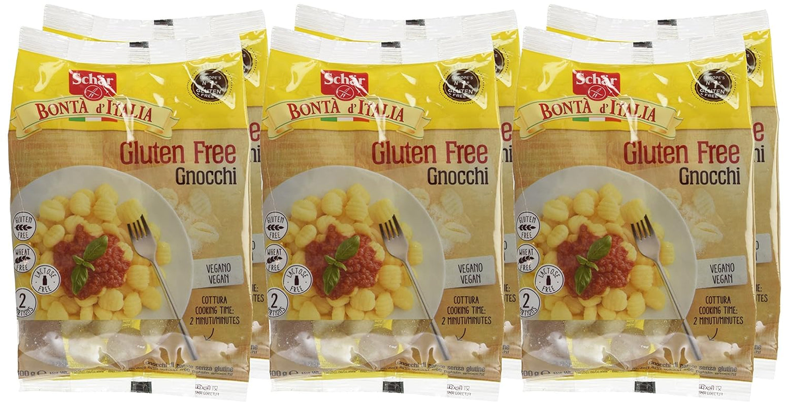 Ñoquis sin gluten, 300 g, paquete de 6
