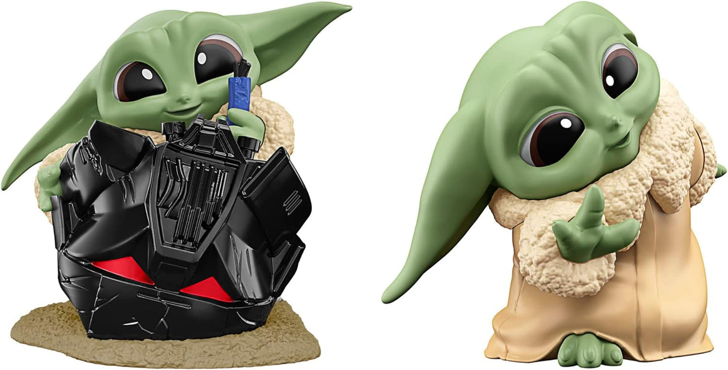 Star Wars Hasbro the Bounty Collection Serie 5, paquete de 2 figuras Grogu, juego de casco, juego Peek-a-Boo, juguete para 4+, 5,5 cm, multicolor, figuras de acción F5941 Naty Shop Título predeterminado
