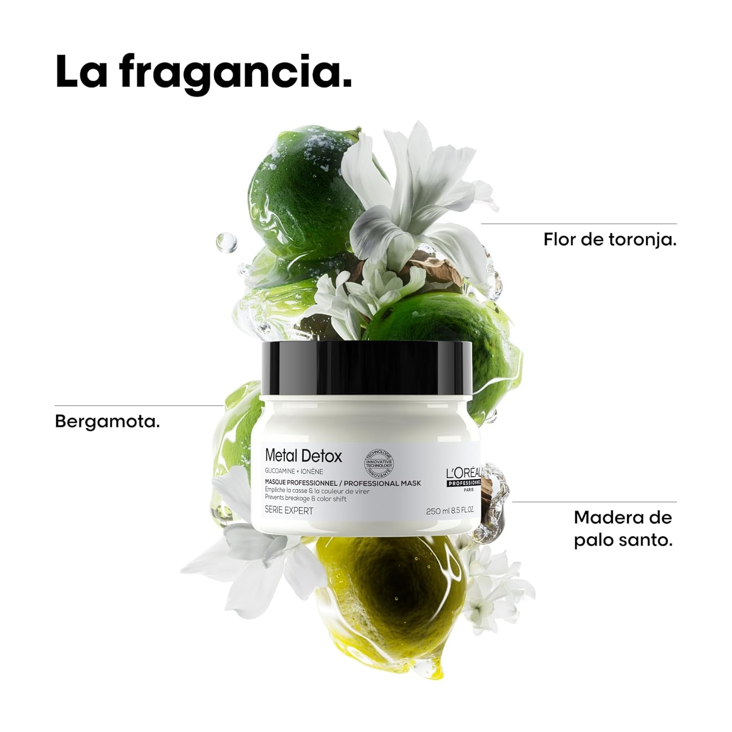 L'Oréal Professionnel Professional Mascarilla Reestructurante para todo tipo de cabello, ayuda a reparar los daños y restaurar la fuerza del cabello, Absolut Repair Molecular, 150 ml Naty Shop Hair Mask