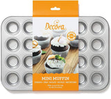 0070035 FORMA DE FONDO PARA 24 MINI MUFFINS 38,5 X 26 X 2 H CM Moldes y bandejas para hornear Naty Shop