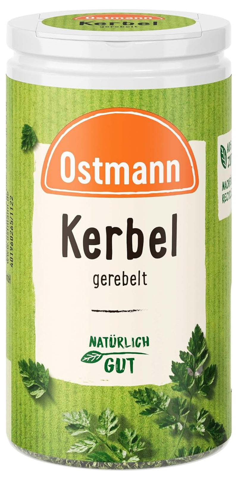 Ostmann Gewürze - Cinturón de seguridad Kerbel | Kräuternote für Lammgerichten und deftige Eintöpfe | 8 g en Der Streudose