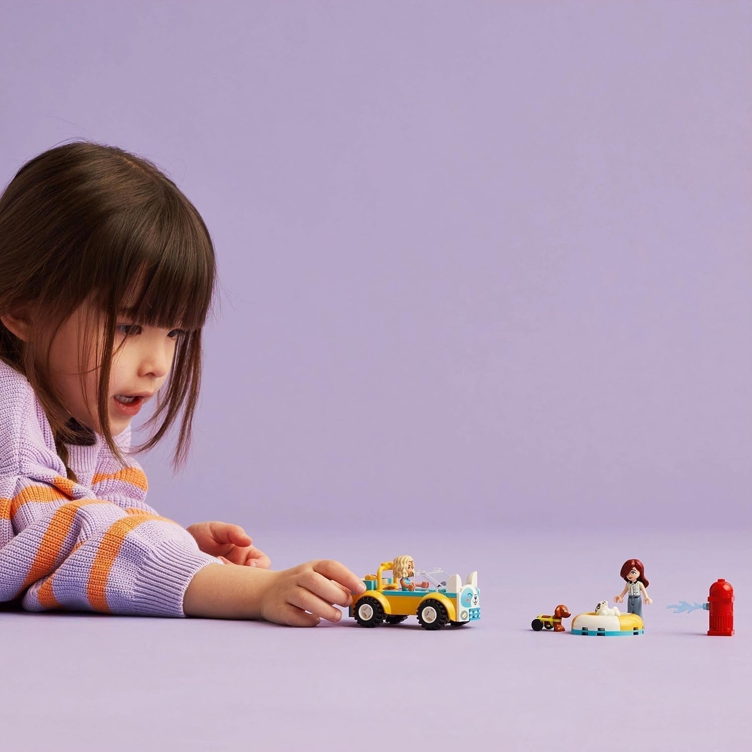 LEGO Friends Salón de peluquería canina móvil, juego de simulación de vehículos animales, juguete para niños con 2 figuras y 2 perros para niñas y niños a partir de 4 años, set de peluquería canina 42635 Juegos de construcción Beuche den LEGO-Store