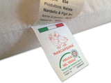 Almohada de látex natural Modelo Doble Onda - Almohada de látex perforada Ultra transpirable Recuperación natural y saludable - Máximo confort Ergonómico Antibacteriano - 100% Made in Italy Almohadas estándar Naty Shop