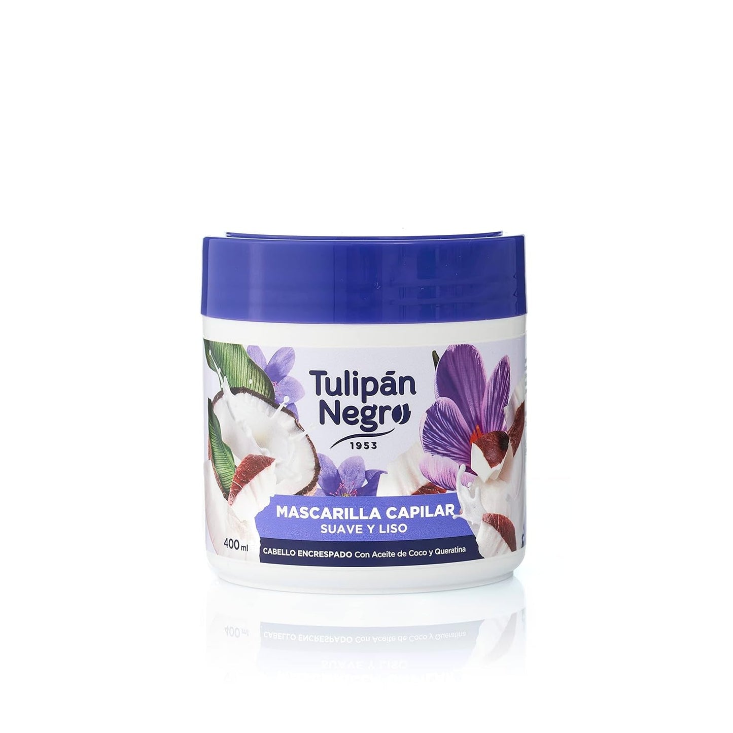 Mascarilla tulipán negro, suave y tersa, 400 ml Naty Shop mascarilla capilar