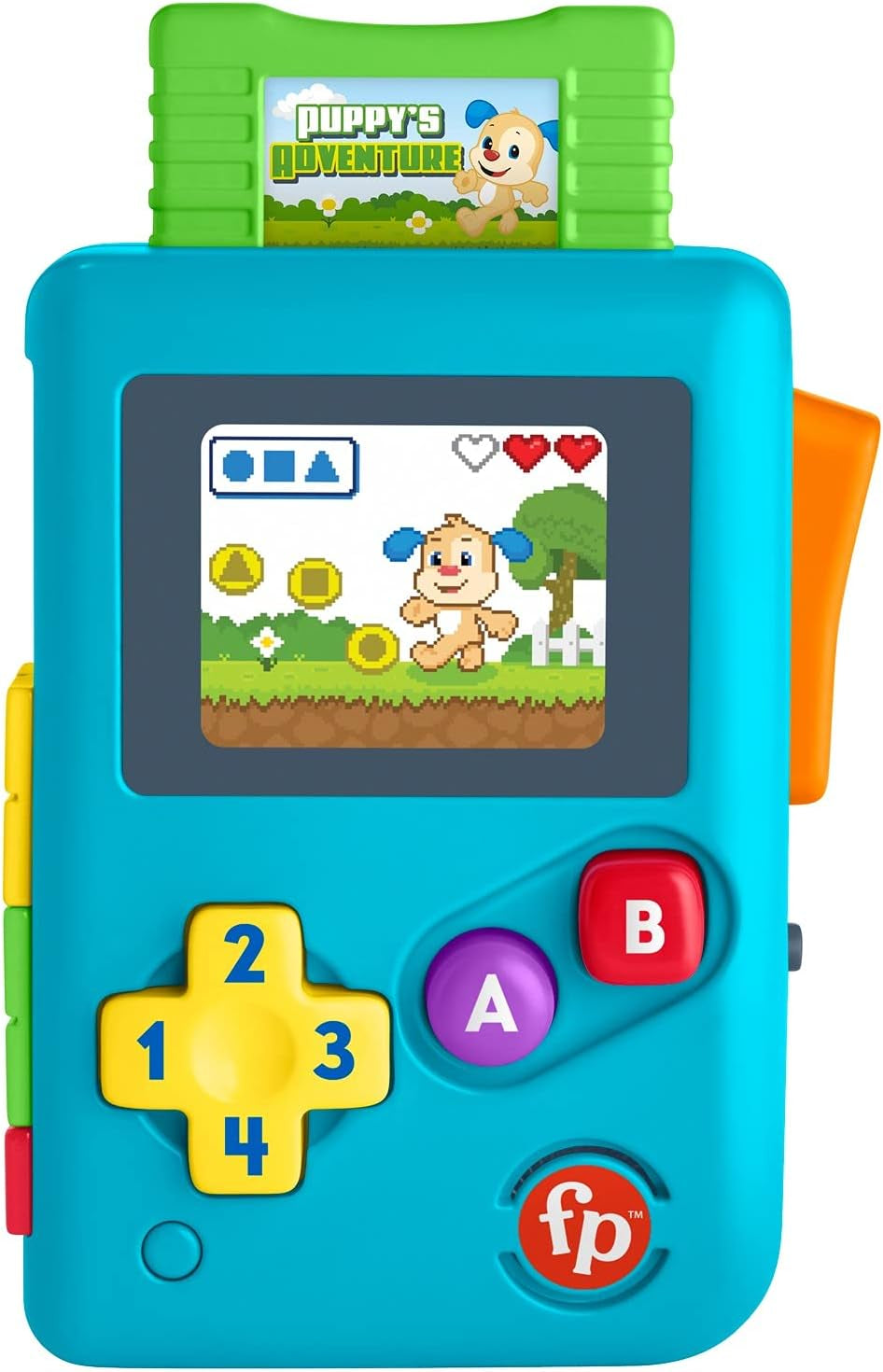 Fisher-Price HBC86 - Diversión de aprendizaje Lil' Gamer, juguete de actividades y aprendizaje musical, versión alemana, para bebés y niños pequeños de 6 a 36 meses Baby Toys Naty Shop España Multi