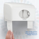 Kleenex Standard Roll 8441 Papel higiénico - Papel higiénico de 2 capas - 6 paquetes de 6 rollos x 600 hojas cada uno, blanco (36 rollos/21,600 hojas en total)