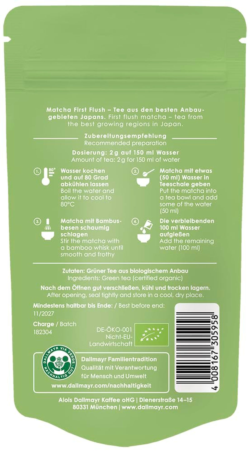 Té Matcha ecológico 30 g