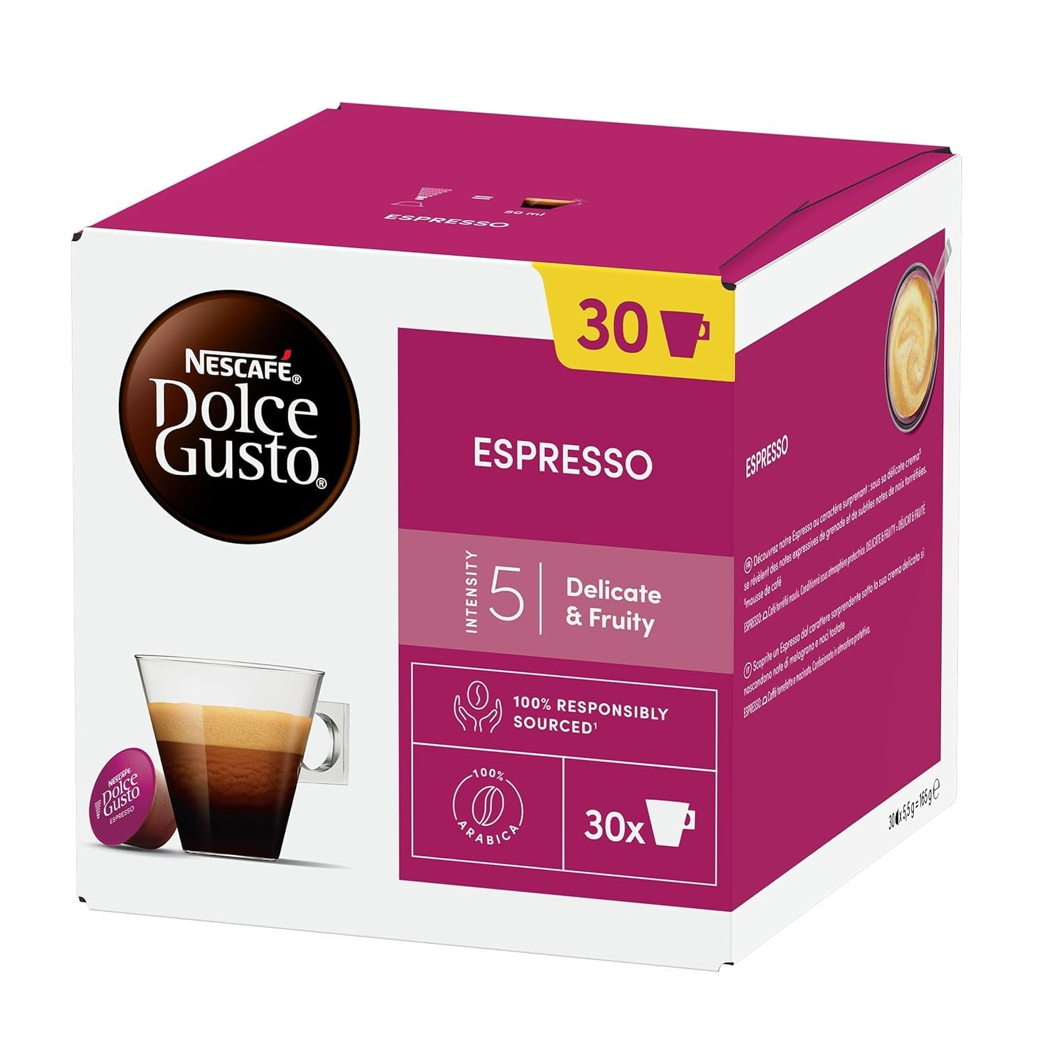 Vifycim Gusto Espresso – Café – 90 Cápsulas (3 Boîte XL x 30 Stück)