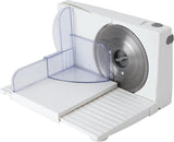 JECF0300 Cortadora Eléctrica Compacta, Cuchilla Extraíble de Acero Inoxidable, Diámetro 170mm, Control de Grosor 0 a 15mm, 150W Naty Shop Ralladores y Cortadoras
