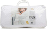Gözze - Almohada con cojín interior 150G y tira climática, incluye bolsa de recambio, 40 X 80 Cm - Blanco Naty Shop almohadas estándar