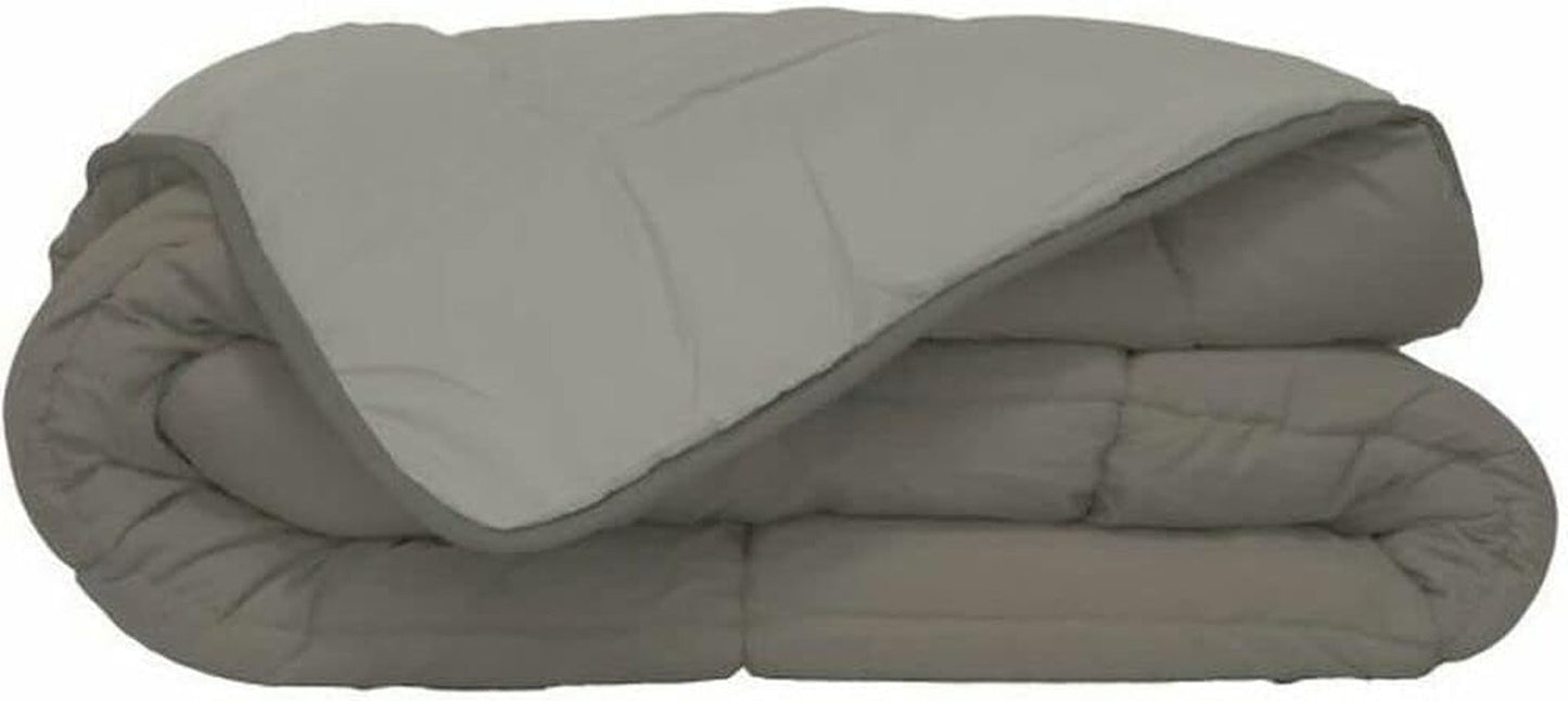 Couette CALGARY Chocolate/Corail 140 Edredones y colchas Naty Shop 220 X 240 Cm