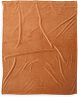 TOM TAILOR Manta Wellsoft, 150X200 Cm, 100% Poliéster/ Wellsoft, logo bordado, MANTA WELLSOFT Naranja (Coral Cálido) Mantas y edredones Naty Shop Naranja 150X200 Cm