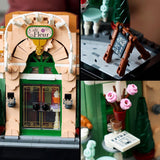 LEGO Icons French Café - Decoración para salón u oficina - Set de construcción para adultos que incluye fachada pintoresca, maceta colgante y sillas - Regalo para hombres y mujeres 10362 Juegos de construcción Besuche den LEGO-Store