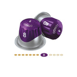Jacobs Kaffeekapseln Lungo Intenso, Intensität 8/12, 10 x 20 Getränke, Nespresso* compatible Kaffee Kapseln, 200 Kapseln