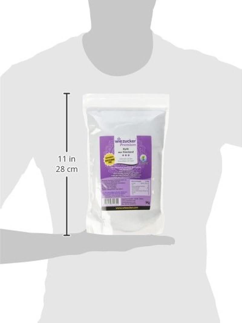 Azúcar de abedul original de Finlandia, 1 Kg Edulcorantes Naty Shop