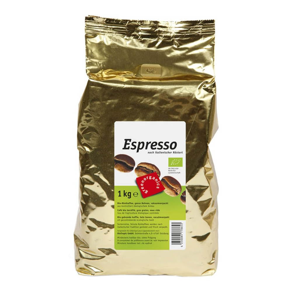 Espresso Green Organics, granos enteros, 1 kg (4)