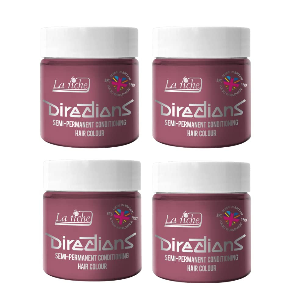 Modo de empleo coloración semipermanente 100 ml caja 4 pack (Pillarbox Red) Naty Shop Tinte para el cabello Rosa Pastel 100 Ml (pack de 4)