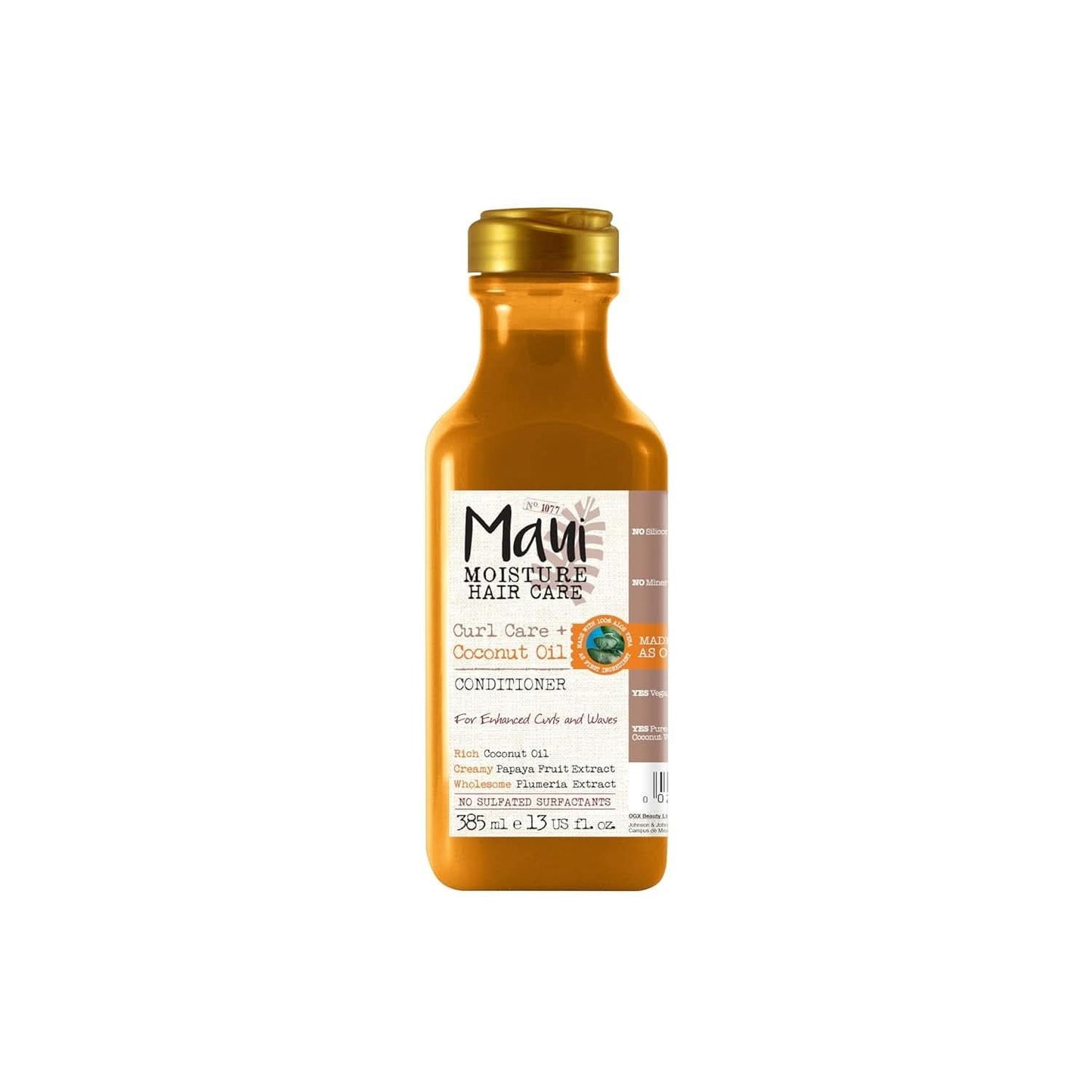 Maui Moisture Curl Quench + Acondicionador Aceite de Coco 385ml Naty Shop Ducha y Baño