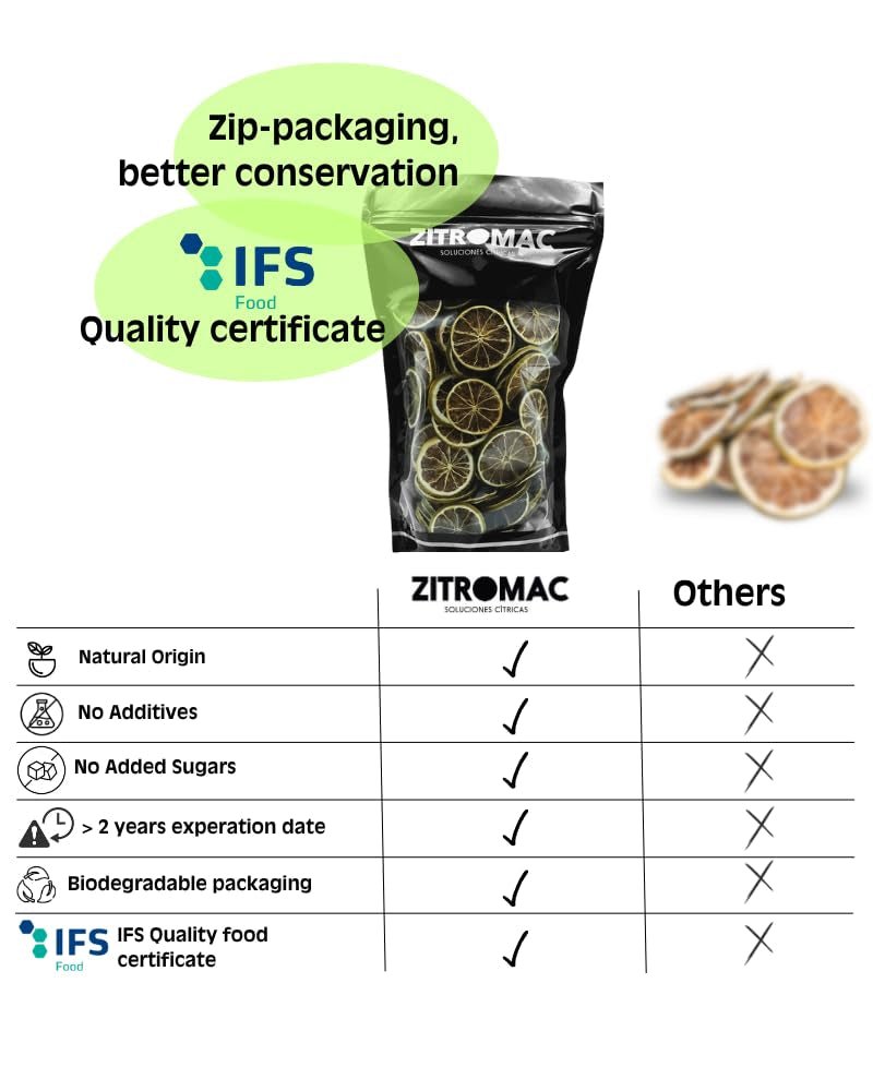 200gr Limas secas para cocktail|frutos secos para cócteles sin azúcar, decoración, repostería, Navidad, bebidas, té|100% natural Rodajas de lima secas para ginebra, cocktail de noche Productos deshidratados Naty Shop