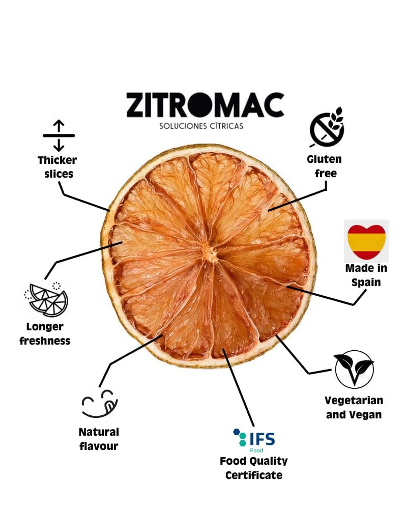 200gr Limas secas para cocktail|frutos secos para cócteles sin azúcar, decoración, repostería, Navidad, bebidas, té|100% natural Rodajas de lima secas para ginebra, cocktail de noche Productos deshidratados Naty Shop