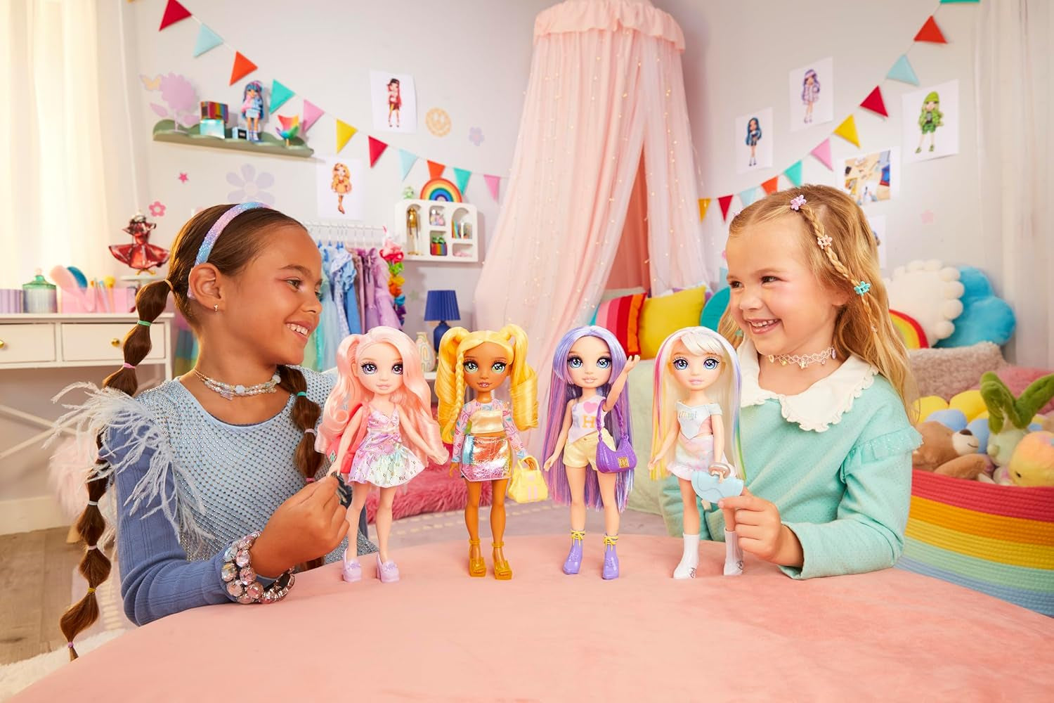 Rainbow High My Fashion Style Doll - Púrpura - 28 cm Muñeca de moda morada con ropa atractiva y bolso elegante, para jugar, posar y coleccionar, para niños de 4 a 12 años