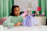 Mattel Wicked: Parte 2 de Universal Pictures Glinda Deluxe Doll con atuendo desmontable y 3 accesorios, inspirada en la película, JFM13, [Multicolor]