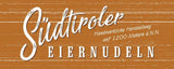 Fideos de cinta BioGourmet con Schüttelbrot del Tirol del Sur (IGP) | Fideos al huevo salados y aromatizados con auténtico speck del Tirol del Sur | 1 x 250g Bio