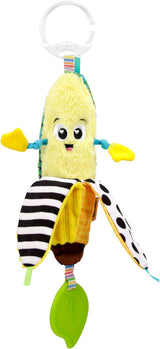 LAMAZE Bea the Banana, Cochecito con Clip y Cochecito para Recién Nacido, Juguete Sensorial para Bebé con Colores y Sonidos, Juguete de Desarrollo para Niños y Niñas de 0 a 24 Meses, Amarillo Juguetes para Bebé Naty Shop