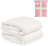 CutiePlusU Pañales para adultos, superficie seca, máxima absorbencia durante la noche, pañal desechable para incontinencia, azul, paquete de 2 (mediano 71-96 cm)