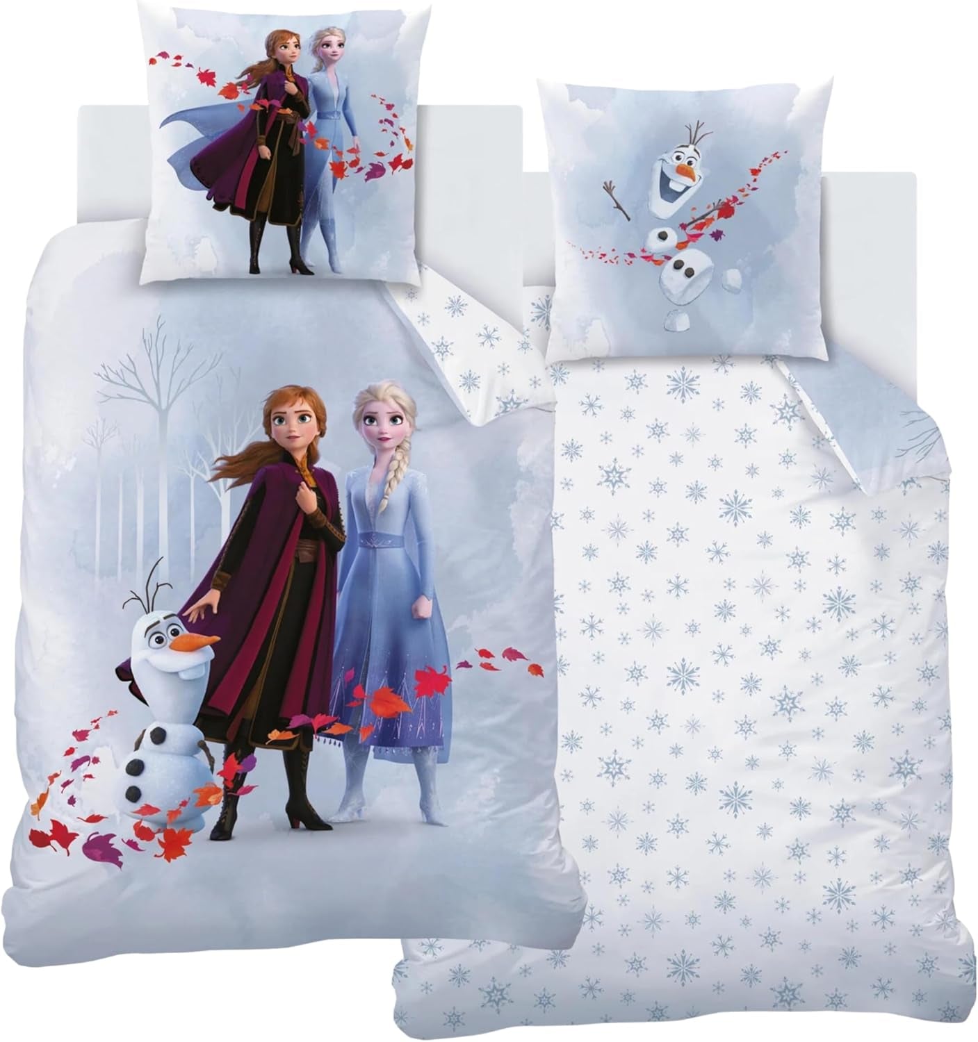 Ropa de cama infantil, varios personajes de dibujos animados, 100% algodón Ropa de cama - infantil Naty Shop Frozen
