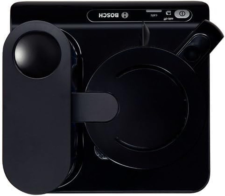 Bosch Styline TKA8013 Cafetera espresso con filtro, sensor de aroma, jarra de cristal preservadora de aroma de 1,25 l, 10-15 tazas, apagado automático, sistema descalcificador, sistema antigoteo, soporte de filtro giratorio, 1160 W, negro