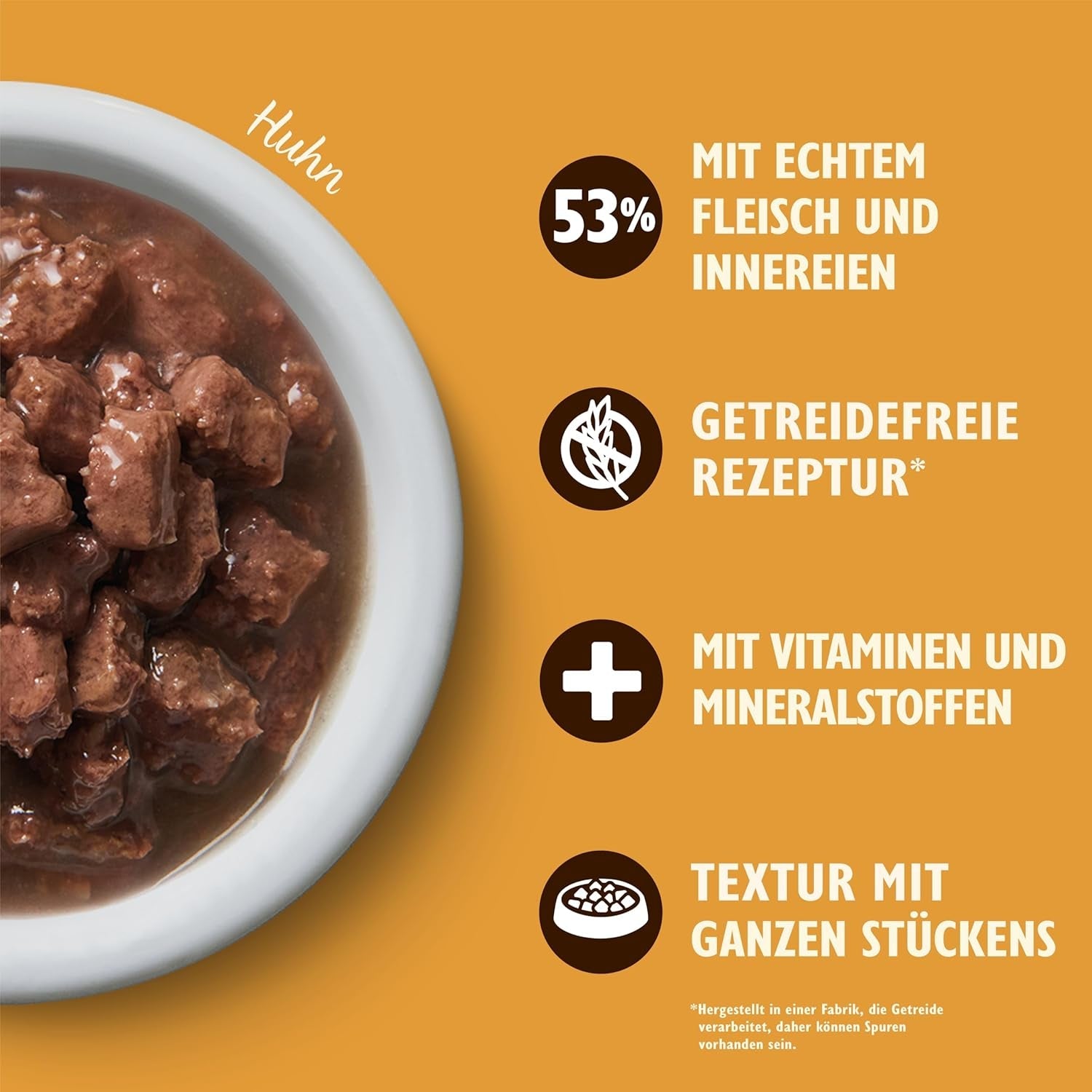 Lily's Kitchen Alimento húmedo para gatos adultos, elaborado con ingredientes naturales, deliciosos trozos en salsa, paquete múltiple, 8 cajas de 85 g