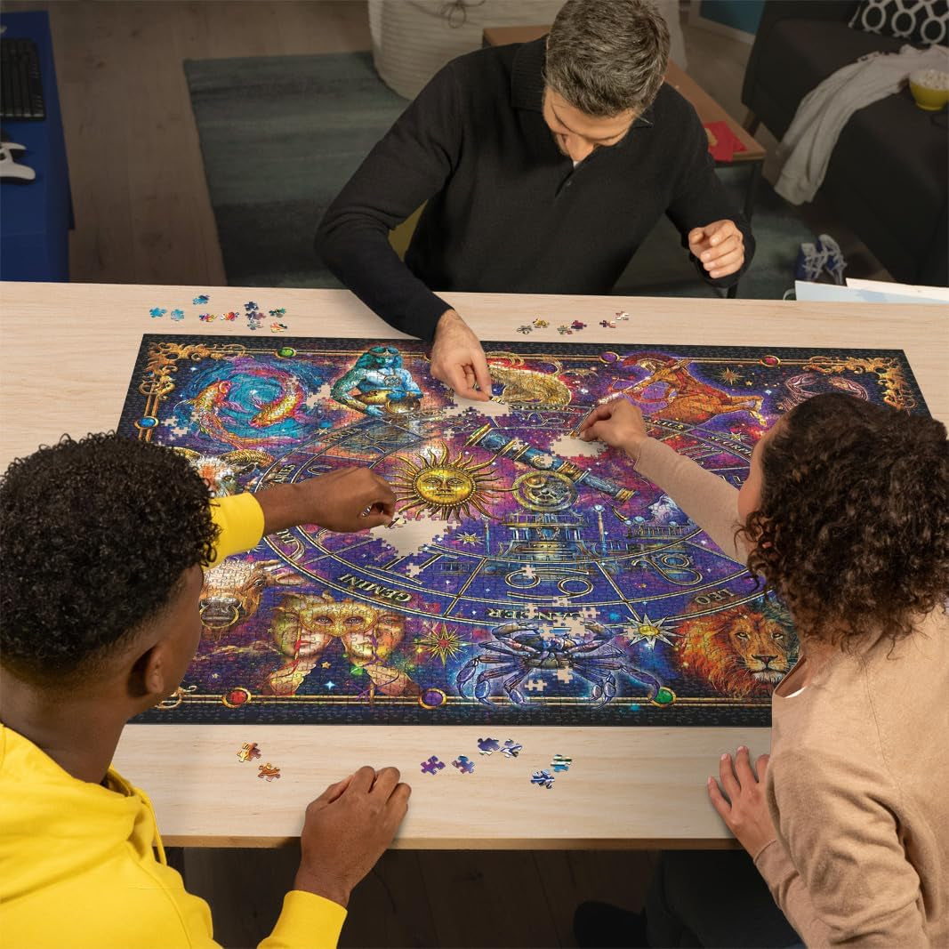 Ravensburger Puzzle 16718 - Signos del Zodíaco - Puzzle de 3000 piezas para adultos y niños a partir de 14 años Puzzle Naty Shop