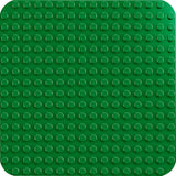 Tablero de construcción LEGO DUPLO en verde, Juguete de construcción para niños pequeños a partir de 18 meses, Para exponer modelos, Permite a los niños en edad preescolar construir de forma creativa y jugar con imaginación, Juguete educativo 10460 Juegos de construcción Besuche den LEGO-Store