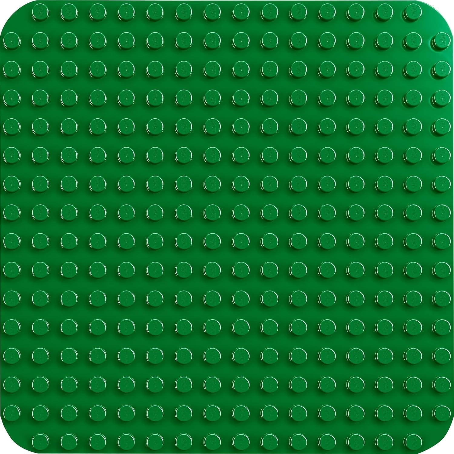 Tablero de construcción LEGO DUPLO en verde, Juguete de construcción para niños pequeños a partir de 18 meses, Para exponer modelos, Permite a los niños en edad preescolar construir de forma creativa y jugar con imaginación, Juguete educativo 10460 Juegos de construcción Besuche den LEGO-Store
