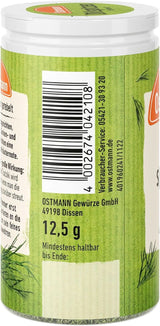 Ostmann - eneldo picado, 12,5 gramos Condimente Naty Shop