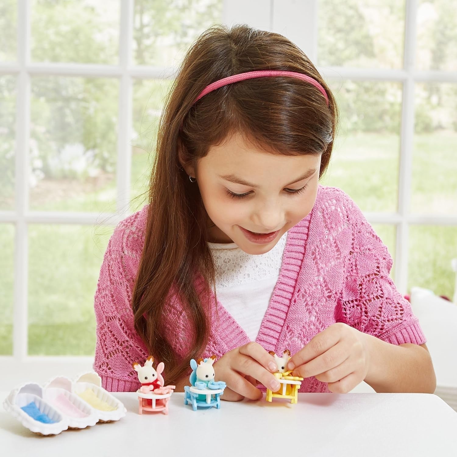 Sylvanian Families L5532 Trillizos Starter Kit - Casa de muñecas Naty Shop Muñecas