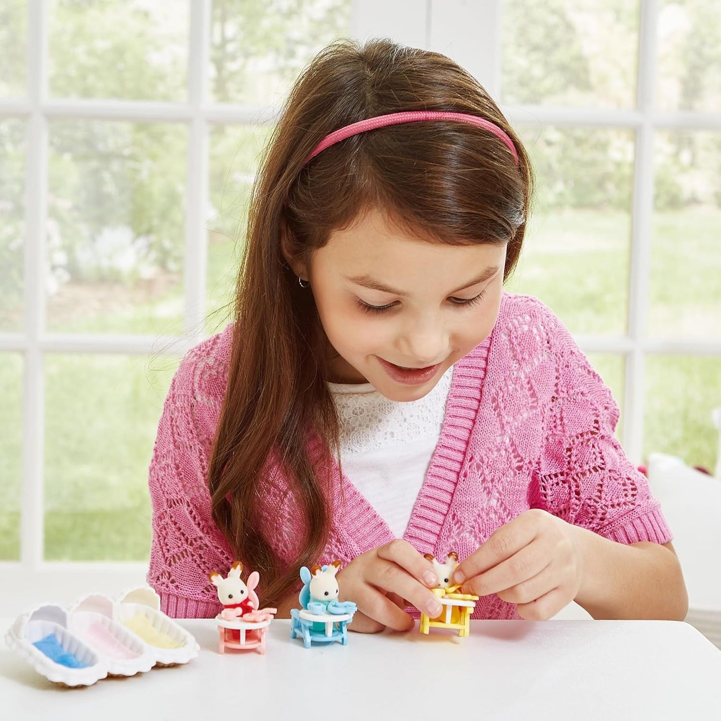 Sylvanian Families L5532 Trillizos Starter Kit - Juego de casa de muñecas