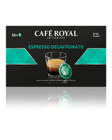 Espresso Forte 50 cápsulas para máquina Nespresso profesional - Intensidad 7/10 - UTZ-zertifiziert & Espresso Decaffeinato 50 cápsulas para máquina Nespresso profesional - Intensidad 7/10