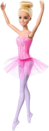 Muñeca Barbie Bailarina Rubia de Moda con Tutú Lila Desmontable con Brazos de Ballet y Zapatos Puntiagudos HRG34