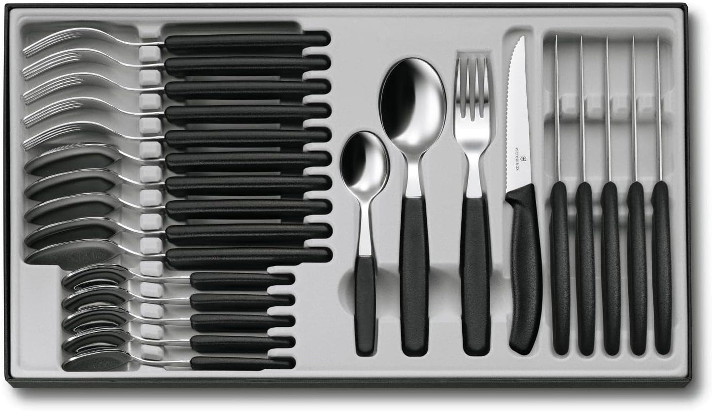 Victorinox Swiss Classic, cubertería profesional, 24 piezas Cocina Naty Tienda