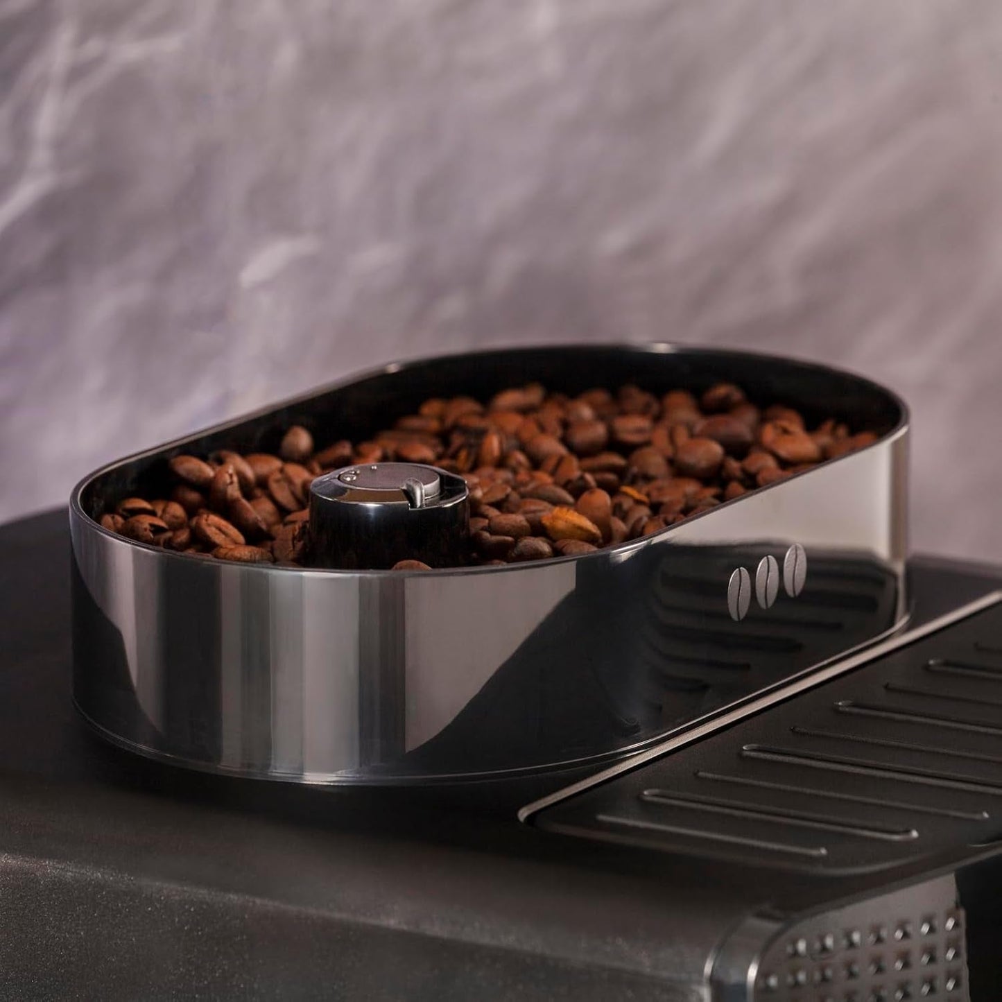 Krups Roma EA81M8 Cafetera espresso 1,7 L, 3 niveles de temperatura, 3 texturas de café molido, Negra