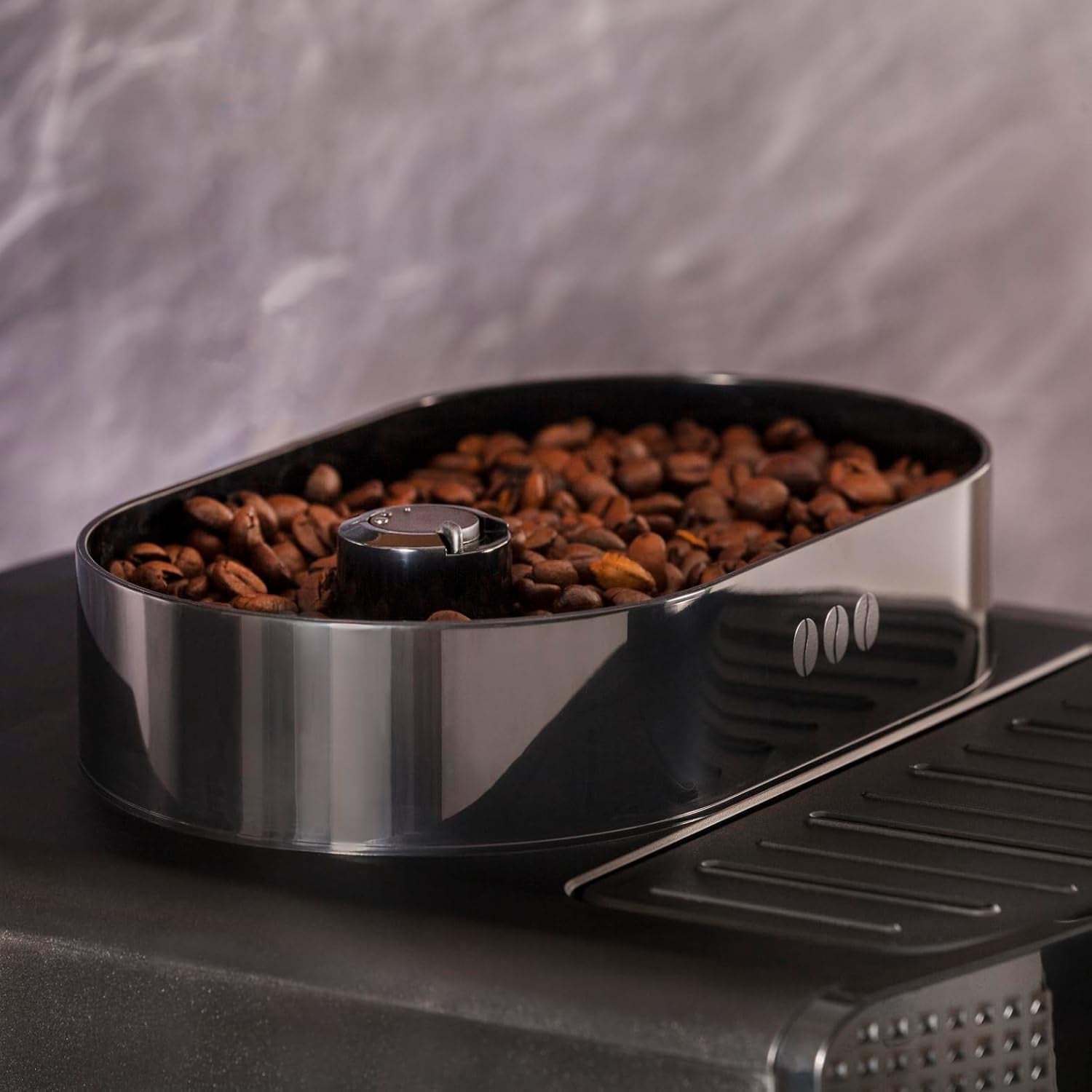 Krups Roma EA81M8 Cafetera espresso 1,7 L, 3 niveles de temperatura, 3 texturas de café molido, Negra
