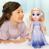 Muñeca Disney Frozen 2 ELSA La Reina de las Nieves - Muñeca movible de 35 cm de altura con un vestido icónico de moda y cabello largo y suelto para mayor diversión a la hora de jugar, para niñas a partir de 3 años, 214894 Naty Shop Dolls