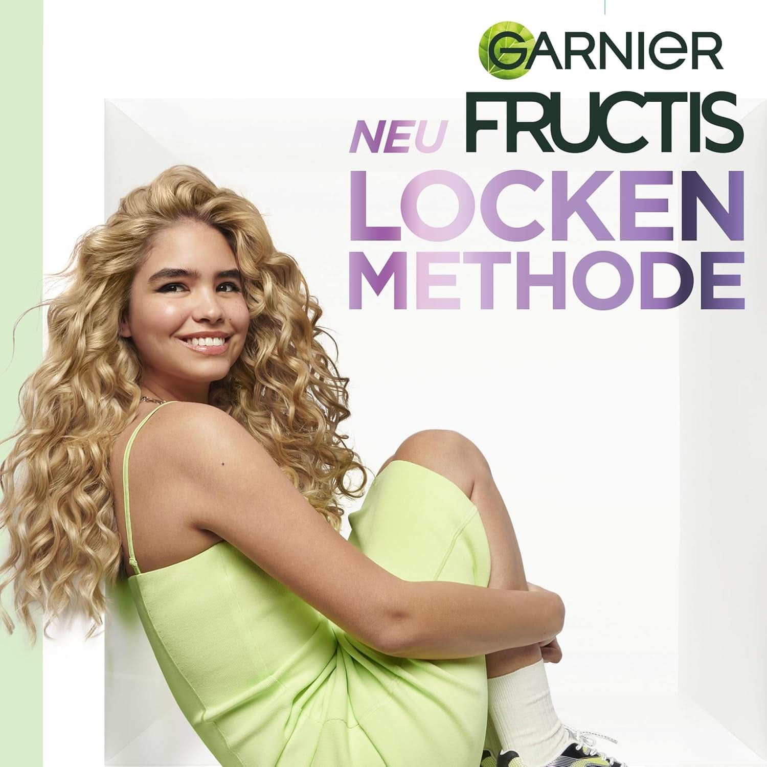 Prechampú hidratante Garnier para todo tipo de rizos, 200 ml Ducha y baño Naty Shop
