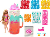 BARBIE Pop Reveal Rise & Surprise Set de regalo: más de 15 sorpresas, incluida 1 muñeca Barbie, accesorios de playa para diversión lúdica y frutal para niños de 3 años en adelante, HRK57
