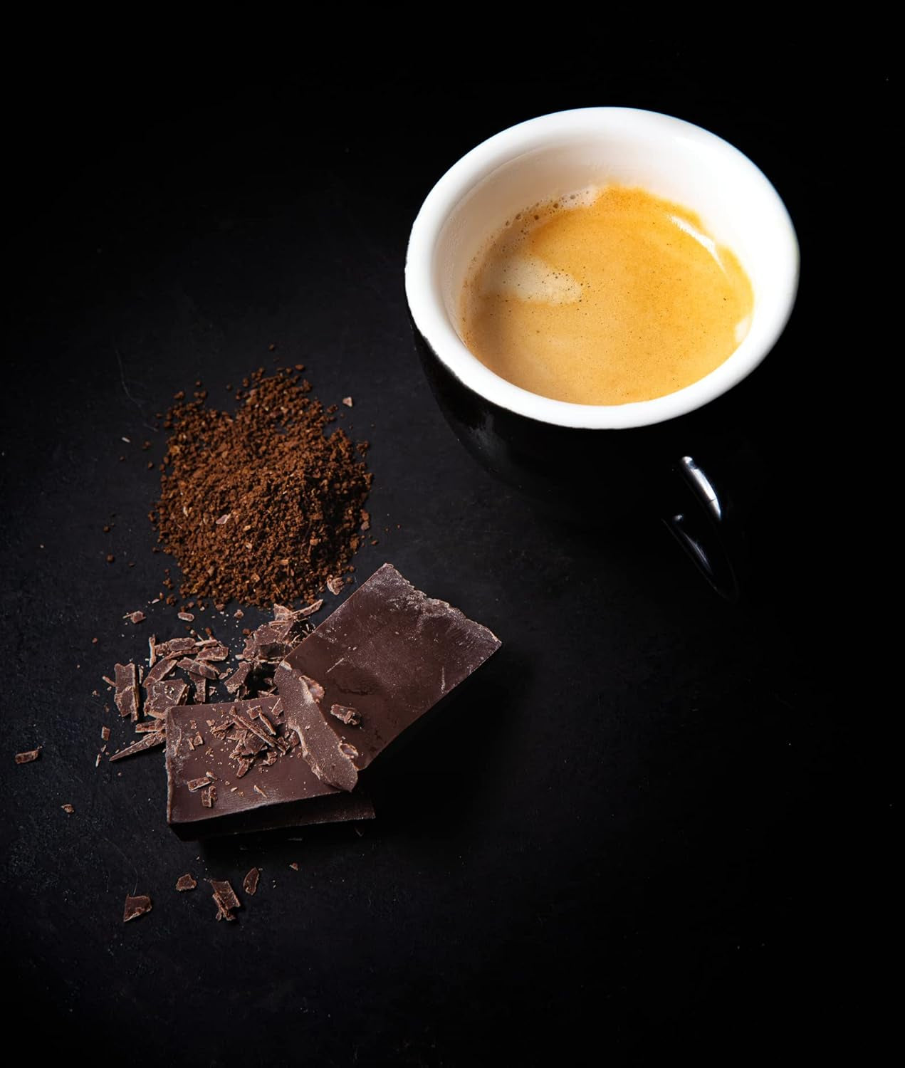 Espresso Kaffeebohnen fuerte 500g, Barista Kaffee schokoladig und säurearm, Espressobohnen, Bohnenkaffee mit Arábica y Robusta, Crema fina, ideal para capuchino