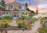 Schmidt Spiele Casa en la playa, rompecabezas de 1.000 piezas Puzzle Naty Shop